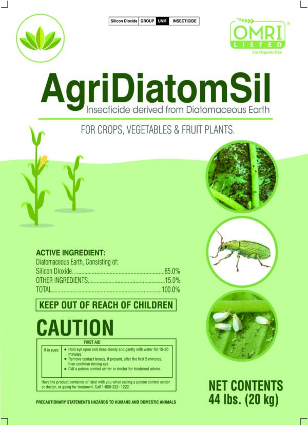 AgriDiatomSil Insecticide 44 lbs